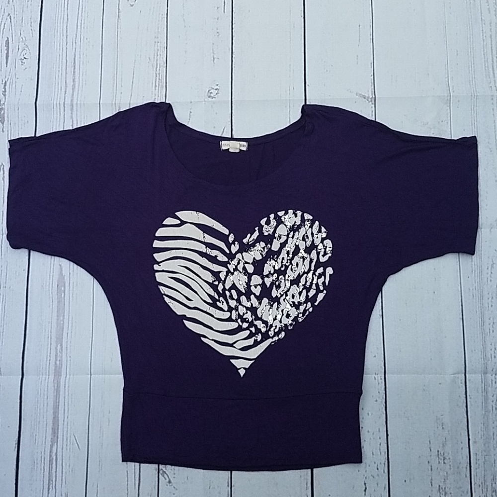 Zeana Outfitters Heart Design Top